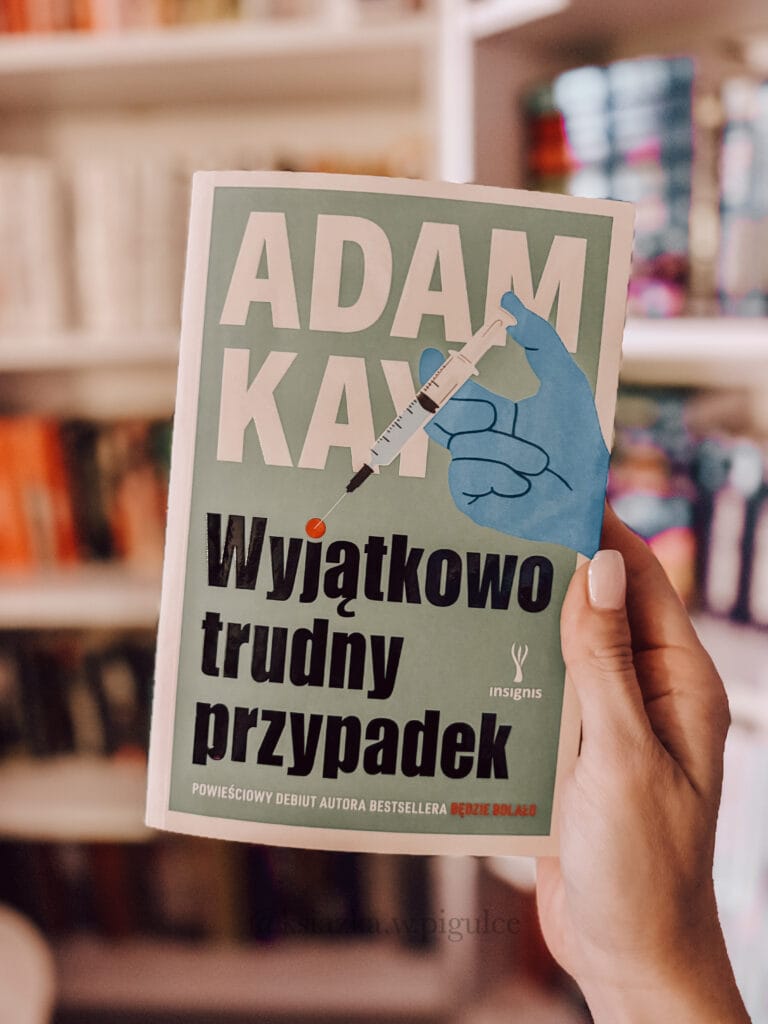 wyjątkowo trudny przypadek adam kay okładka