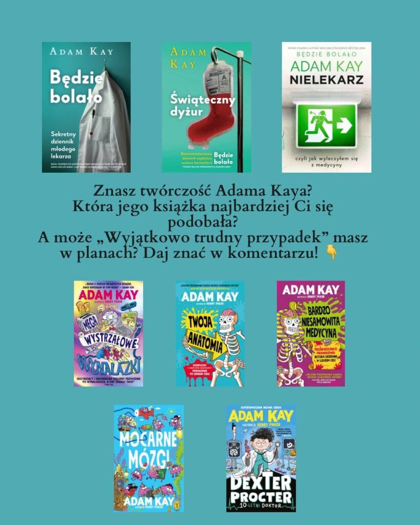 wszystkie książki adama kaya