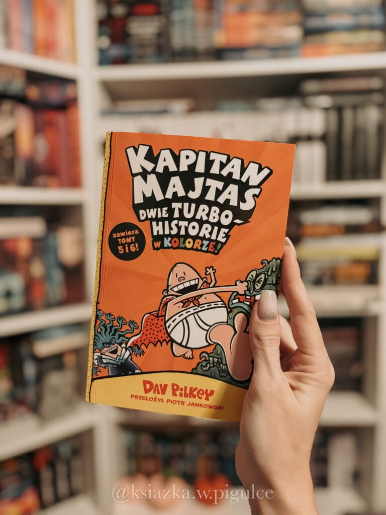 kapitan majtas okładka