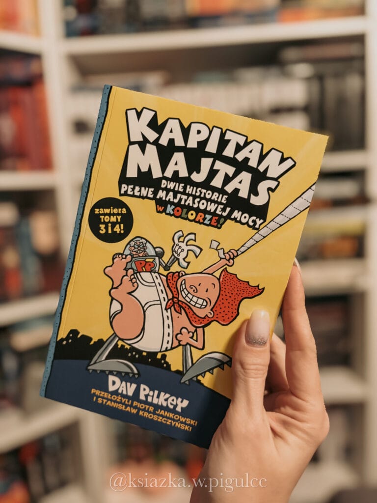 kapitan majtas okładka