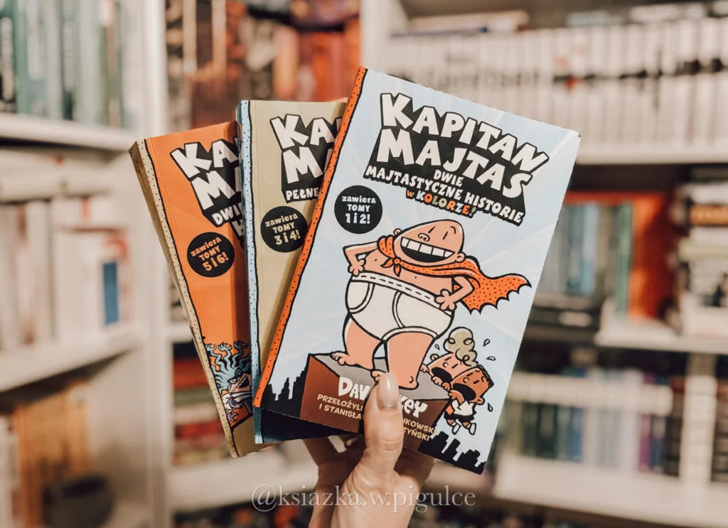 kapitan majtas okładka