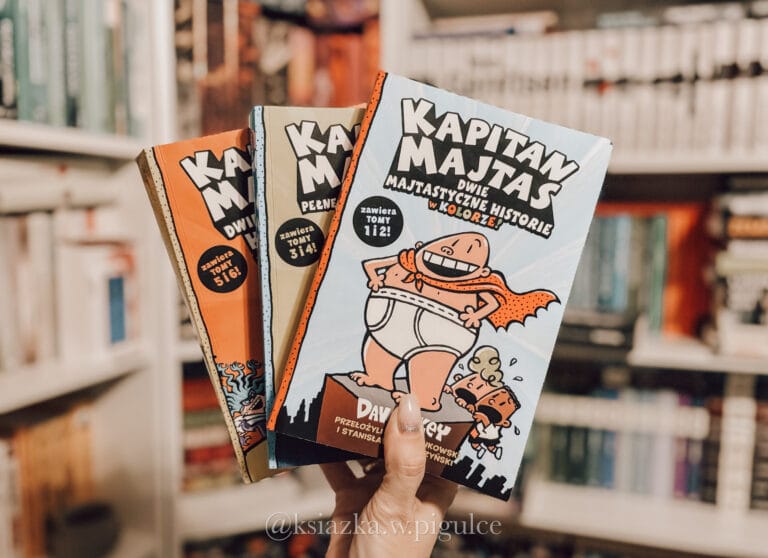 kapitan majtas okładka