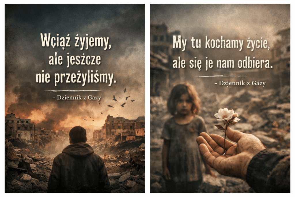 cytaty z książki "Dziennik z Gazy"
